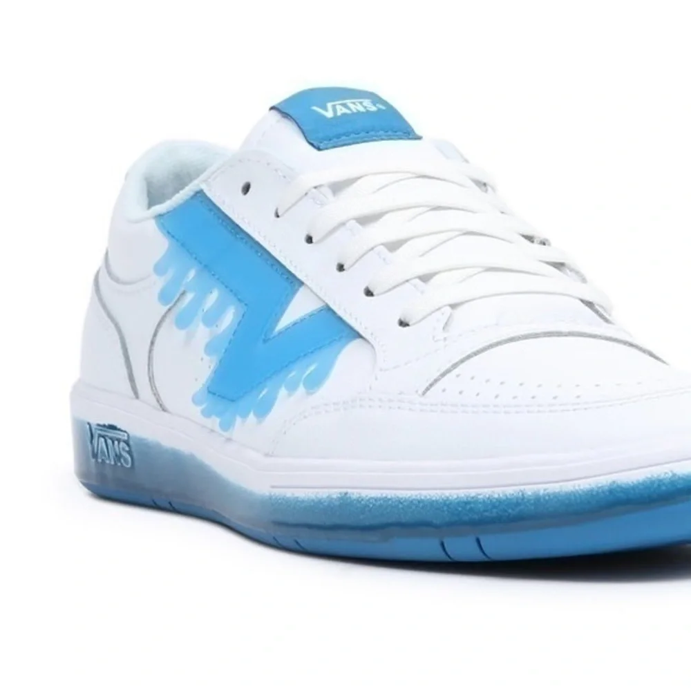 Lowland CC 'Drip Vans Slushie White Blue Size 10'